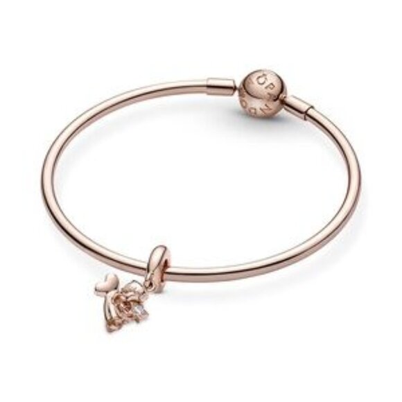 Rose Gold Angel Charm - Picture 4 of 5